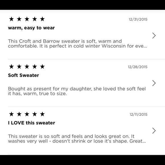 CROFT & BARROW Soft Sweater Small Blue Women’s - Picture 11 of 16